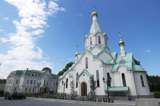 Le patriarche Kyrill consacre la nouvelle église orthodoxe russe de Strasbourgeoise 