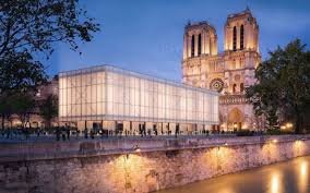 Paris : voici le premier projet de cathédrale éphémère devant Notre-Dame