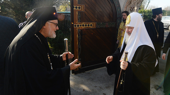 Le patriarche Cyrille: "Grâce au souhait de Monseigneur Jean, l'Eglise russe est définitivement redevenue unie"