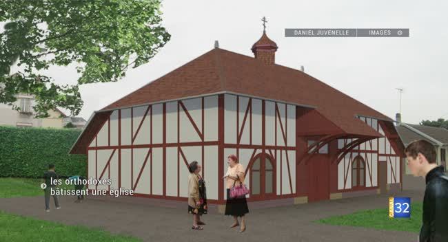 Saint André les Vergers: un premier office dans la nouvelle église orthodoxe