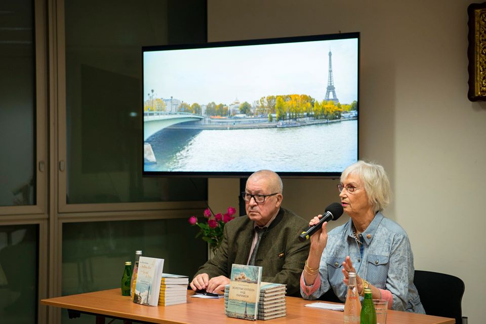 La présentation du livre de Xénia Krivochéine « Des bulbes d’or dans le ciel de Paris »