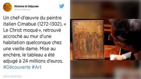 La France veut conserver un rarissime chef-d'œuvre de Cimabue, vendu plus de 24 millions d'euros
