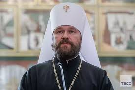 Le métropolite Hilarion contre l'image de Staline dans la principale église militaire de Russie