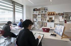 Cours d'iconographie au Centre Culturel Orthodoxe Russe du quai Branly