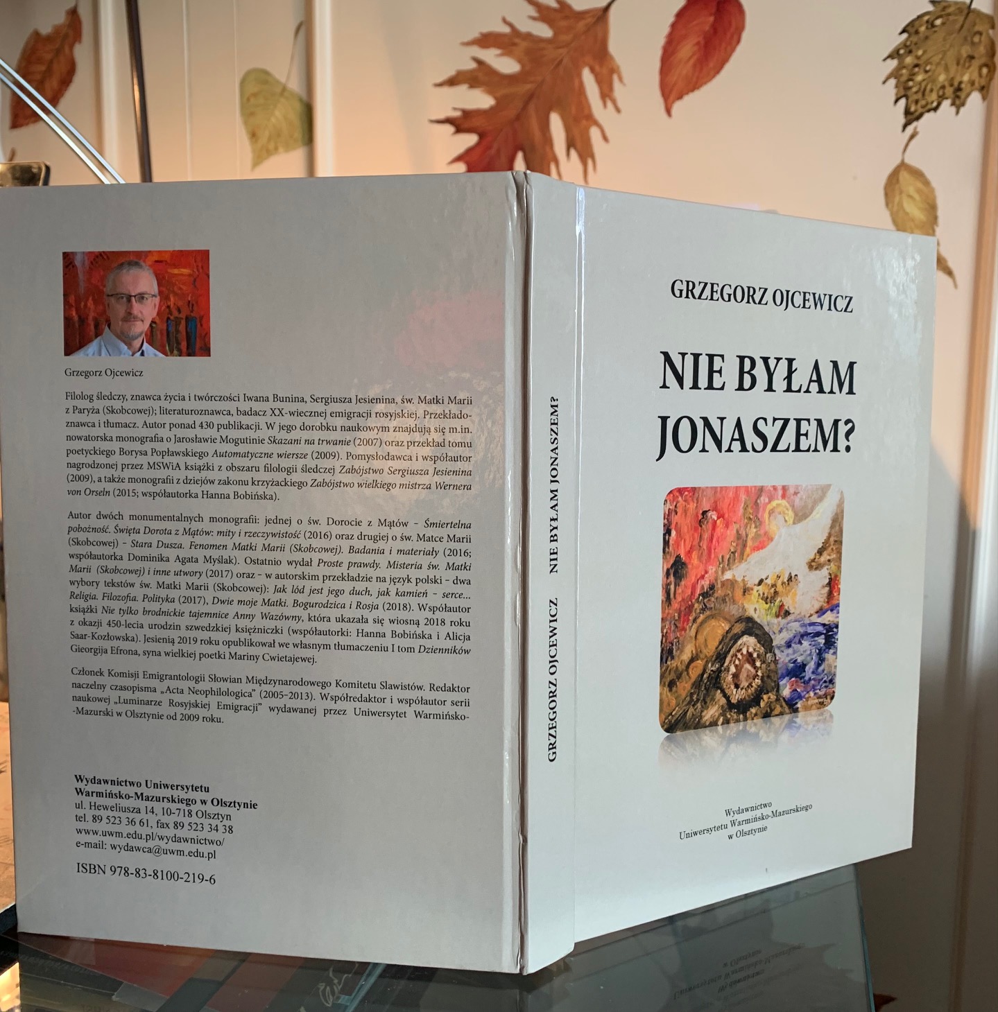 Un nouveau livre de Grzegorz Ojcewicz: « N'étais-je pas Jonas? »  Christianisme et société dans la vision du monde de St. Mère Marie (Skobtsov)