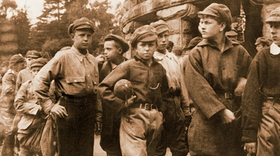 Voyage vers l’inconnu 800 enfants russes pendant la guerre civile