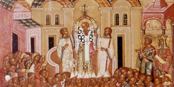 La père Augustin Sokolovski  et sa vision de l’Exaltation de la Sainte Croix.