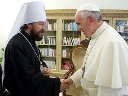 Mgr Hilarion : «Je place beaucoup d'espoir dans la rencontre entre le Pape et Vladimir Poutine....«Entre orthodoxes et catholiques, nous sommes des alliés et non des rivaux»»