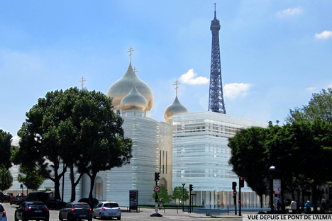 Dimitri de Kochko pour "La Russie d'Aujourd'hui" : Modernité, scolarité et tradition pour le nouveau centre cultuel russe de Paris