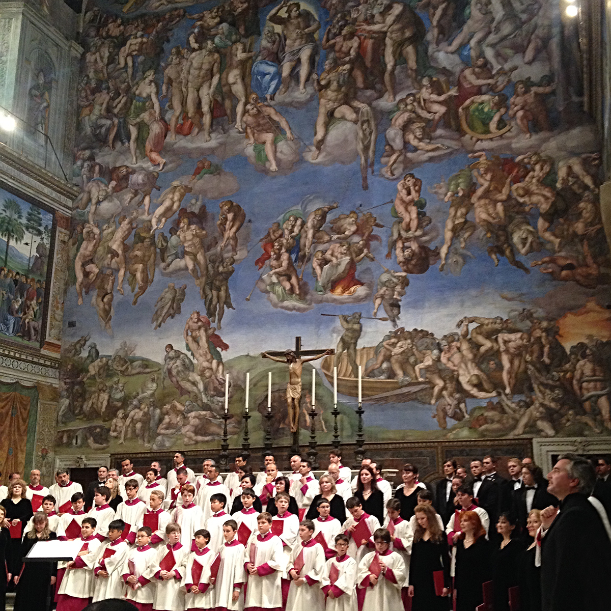 Un concert du Chœur synodal de Moscou et de la Chorale de la Chapelle Sixtine a eu lieu le 1 juillet au Vatican