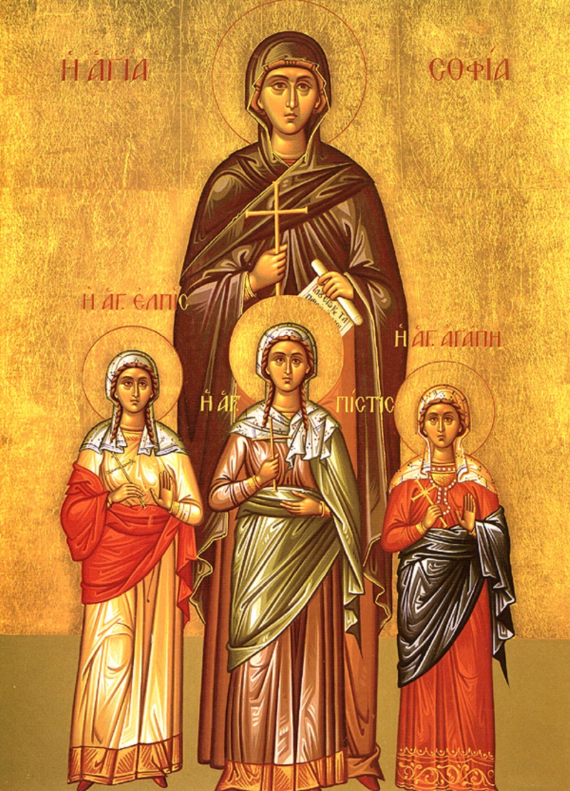 Célébrations en mémoire des saintes martyres de Rome Véra, Nadezhda, Lioubov et de leur mère Sophie les 27-30 septembre 2014 à Eschau