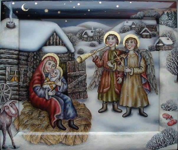 A TOUS LES LECTEURS ET CONTRIBUTEURS DE "PARLONS" JOYEUSE FETE DE LA NATIVITE!