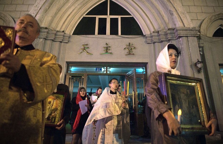 Les chrétiens orthodoxes de Chine celèbrent Pâques