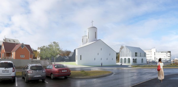 Des architectes russes ont créé un projet novateur de Centre orthodoxe à Reykjavik