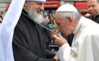 Rencontre fraternelle entre le pape François et le métropolite Innocent
