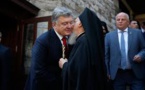 Le président Porochenko s’est engagé auprès du patriarche  Bartholomée de lui transmettre des biens immobiliers en échange du Tomos