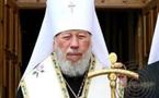 Le Primat de l’Église orthodoxe ukrainienne célèbre la Divine liturgie au monastère de la Protection de la Mère de Dieu de Kiev