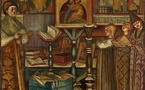 Dimitri Stelletsky:" J'ai commencé à peindre l'église Saint Serge le vendredi 6 novembre 1925. J'ai terminé le jeudi 1 décembre 1927"