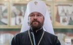 Le métropolite Hilarion contre l'image de Staline dans la principale église militaire de Russie