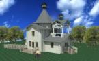 L'église en bois arrivera au séminaire cette semaine