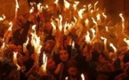 Samedi Saint orthodoxe et la Flamme Sainte du Saint-Sépulcre...