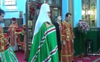 CHINE: Le Patriarche Cyrille de Moscou et de toute la Russie a visité l’église Sainte Sophie de Harbin et  la cathédrale de Shanghai