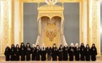 Vladimir Poutine et les quinze patriarches