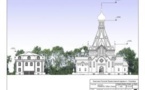 La Site de la construction de l’Eglise orthodoxe russe de Tous les Saints à Strasbourg 