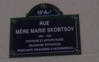 Désormais à Paris une rue mère Marie Skobtsov