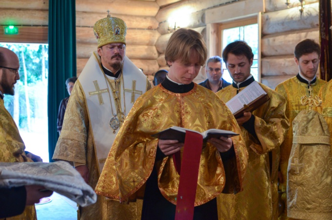 Visite pastorale de Mgr Nestor au Séminaire orthodoxe russe en France
