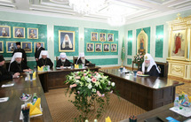 Réunion du Saint-Synode de l'Eglise orthodoxe russe Réunion du Saint-Synode de l'Eglise orthodoxe russe