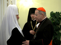 Compte-rendu de la rencontre entre le patriarche Alexis et le cadinal André Vingt-Trois