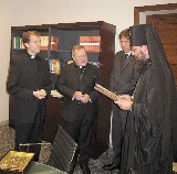 Une délégation de l'Eglise orthodoxe d'Ukraine a rendu visite au cardinal Walter Kasper