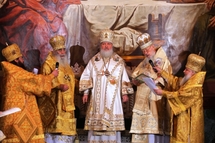 Intronisation du patriarche Cyrille de Moscou et de toute la Russie Intronisation du patriarche Cyrille de Moscou et de toute la Russie