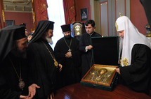 Le patriarche Cyrille a reçu les délégations des Eglises qui ont participé à son intronisation
