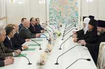 Le patriarche Cyrille a rencontré le maire de Moscou