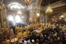 Le patriarche Cyrille et le métropolite Christophe de Prague ont célébré une liturgie commune