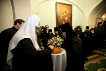 Le patriarche Cyrille en visite à Saint-Pétersbourg