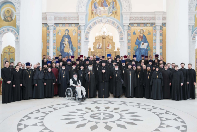Le clergé du diocèse de Chersonèse s’est réuni au Centre Culturel et Spirituel Orthodoxe à Paris