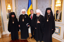 Les métropolites de Kiev et de Finlande ont rendu visite au président ukrainien