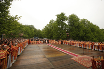 Liturgie patriarcale au polygone Boutovo