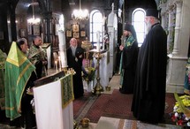 Des évêques des patriarcats de Moscou et de Géorgie ont prié à l'église de l'Exaltation-de-la-Sainte-Croix à Genève Des évêques des patriarcats de Moscou et de Géorgie ont prié à l'église de l'Exaltation-de-la-Sainte-Croix à Genève