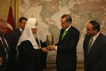 Le patriarche Cyrille a rencontré le premier ministre turc