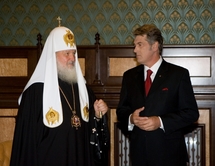 Rencontre entre le patriarche Cyrille et le président ukrainien Viktor Iouchtchenko