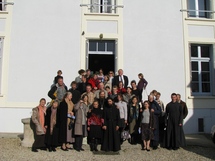Visite des paroissiens des Trois-Saints-Docteurs au séminaire orthodoxe russe Visite des paroissiens des Trois-Saints-Docteurs au séminaire orthodoxe russe