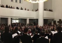 Le Chœur Synodal de Moscou s'est produit dans la cathédrale de la Sainte-Trinité