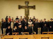 Visite des séminaristes orthodoxes au séminaire d'Issy-les-Moulineaux Visite des séminaristes orthodoxes au séminaire d'Issy-les-Moulineaux