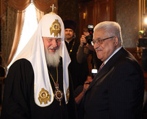 Le patriarche Cyrille a reçu Mahmoud Abbas Le patriarche Cyrille a reçu Mahmoud Abbas