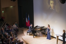 Un récital « La Vie du Poète » dédié à Alexandre Pouchkine a été donné au Centre spirituel et culturel russe à Paris