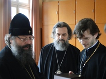 L'archevêque de Yaroslavl a visité le séminaire russe d'Epinay-sous-Sénart